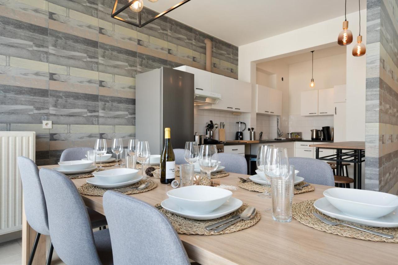 City Apartment 3 Bedroom, Kitchen, Wifi, Workspace, Coffee, Central Hasselt Bagian luar foto
